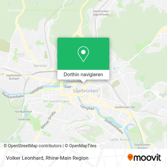 Volker Leonhard Karte