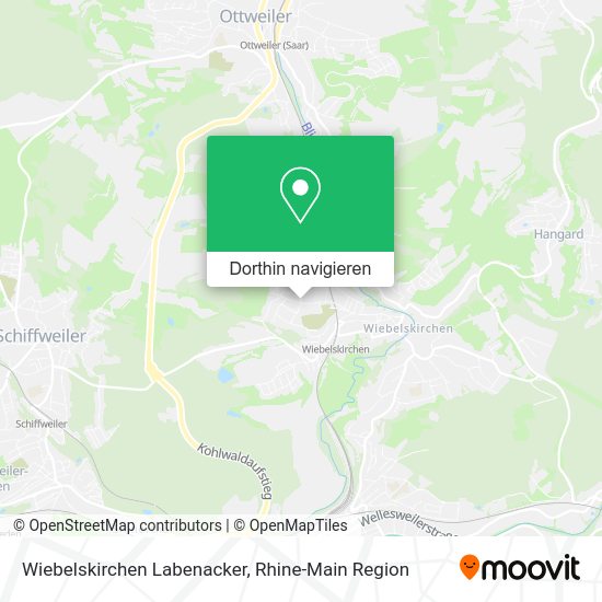 Wiebelskirchen Labenacker Karte