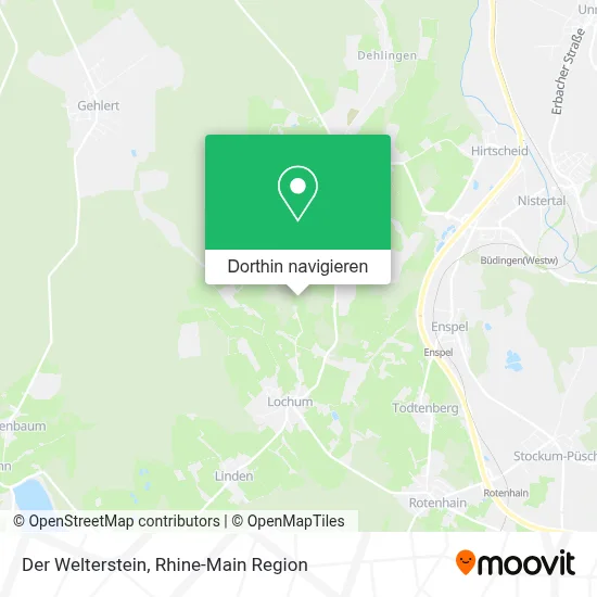 Der Welterstein Karte