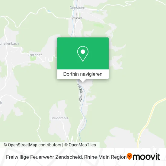 Freiwillige Feuerwehr Zendscheid Karte