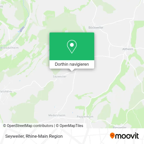 Seyweiler Karte
