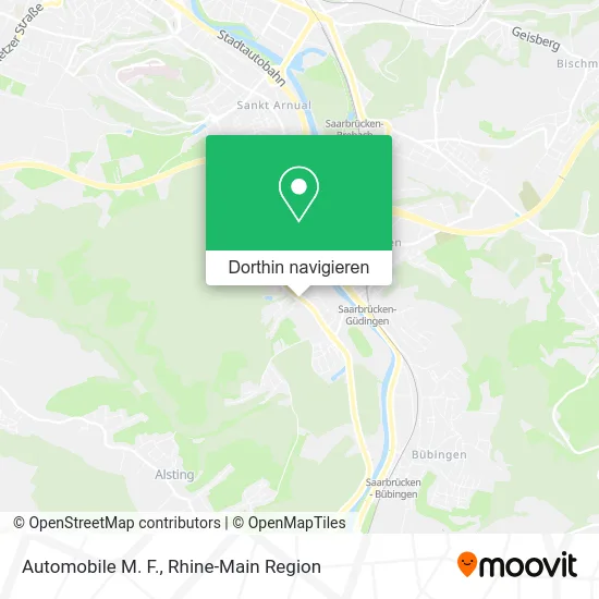 Automobile M. F. Karte