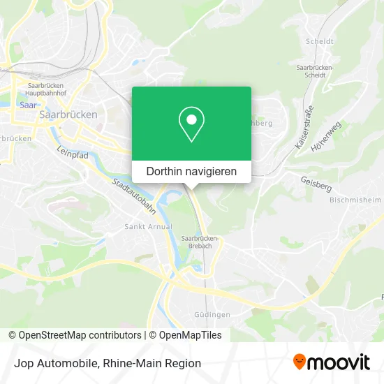 Jop Automobile Karte