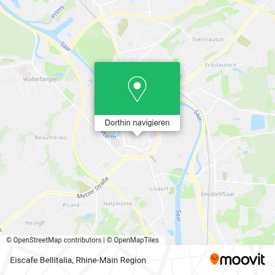 Eiscafe Bellitalia Karte