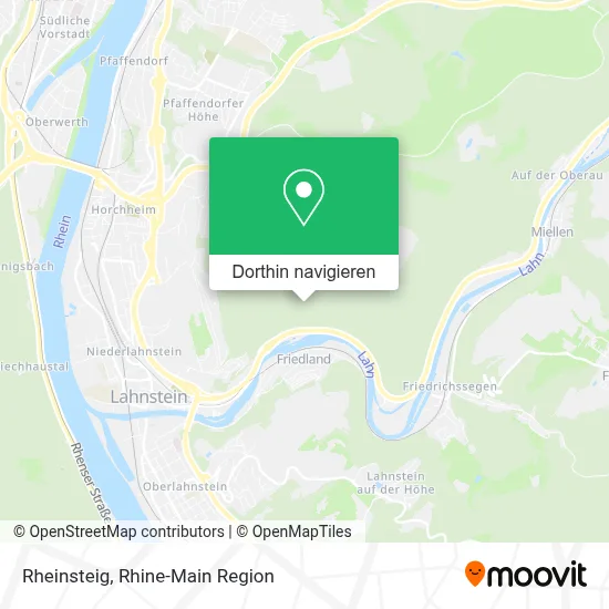 Rheinsteig Karte