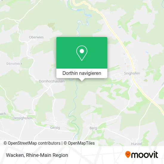 Wacken Karte