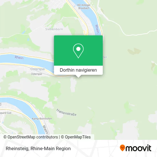 Rheinsteig Karte