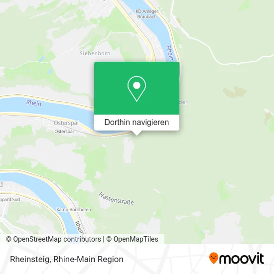 Rheinsteig Karte