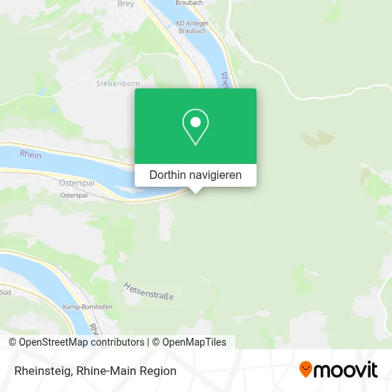 Rheinsteig Karte