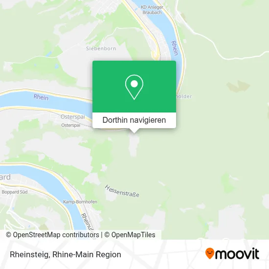 Rheinsteig Karte