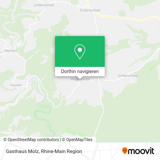 Gasthaus Molz Karte