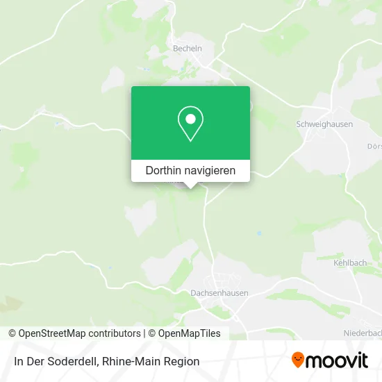 In Der Soderdell Karte