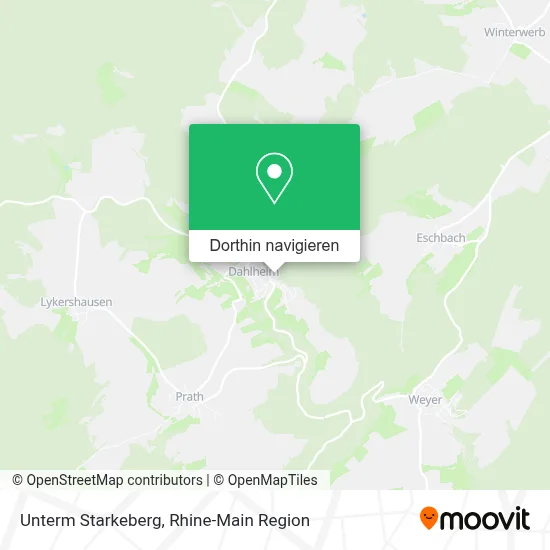Unterm Starkeberg Karte
