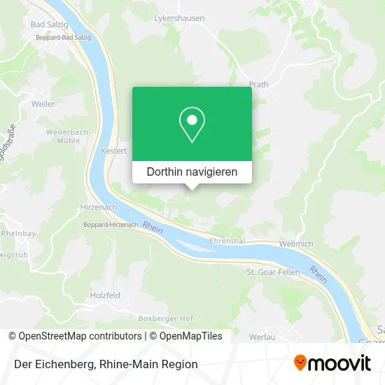 Der Eichenberg Karte