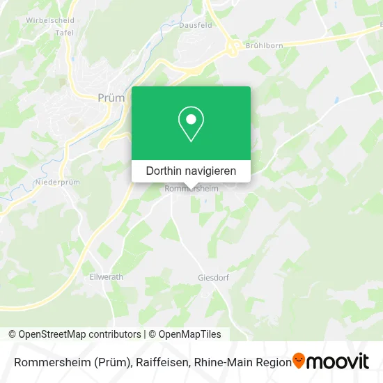 Rommersheim (Prüm), Raiffeisen Karte