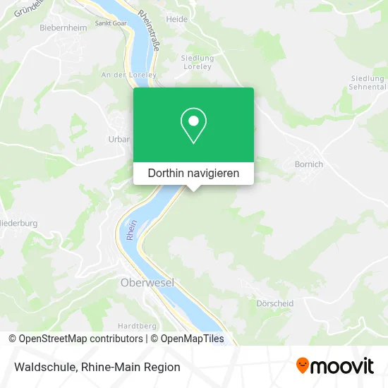 Waldschule Karte