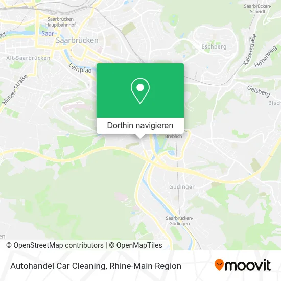 Autohandel Car Cleaning Karte