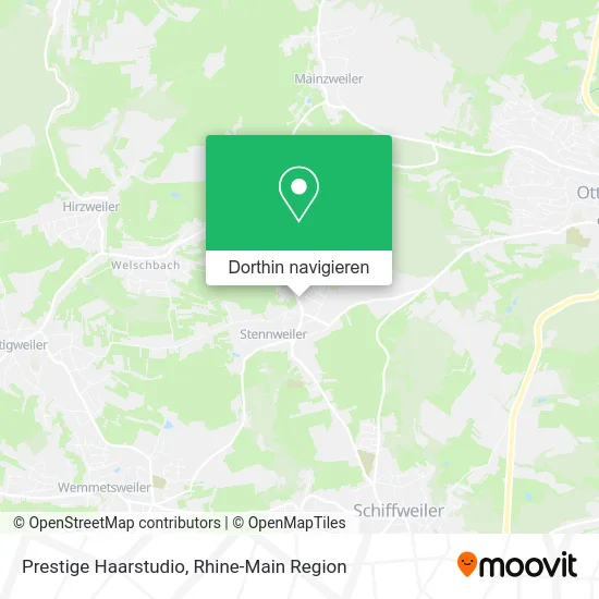 Prestige Haarstudio Karte