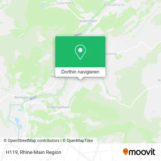 H119 Karte