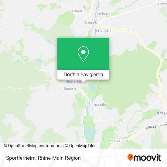 Sportlerheim Karte