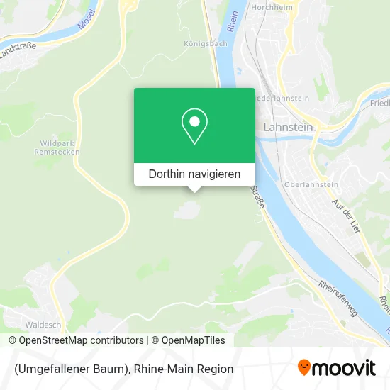 (Umgefallener Baum) Karte