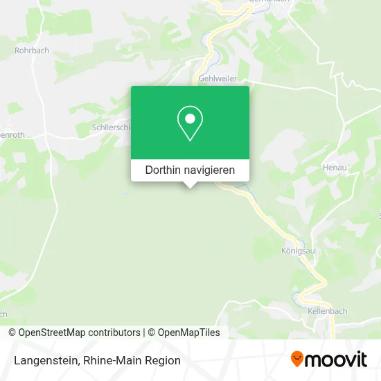 Langenstein Karte
