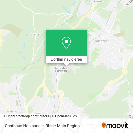 Gasthaus Holzhauser Karte