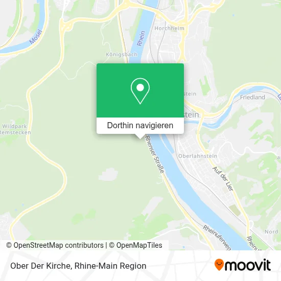 Ober Der Kirche Karte