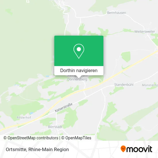 Ortsmitte Karte