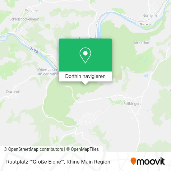 Rastplatz ""Große Eiche"" Karte