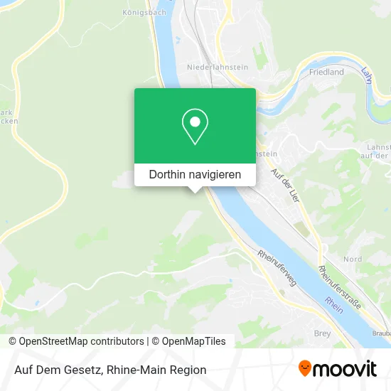 Auf Dem Gesetz Karte