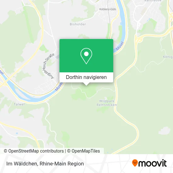 Im Wäldchen Karte