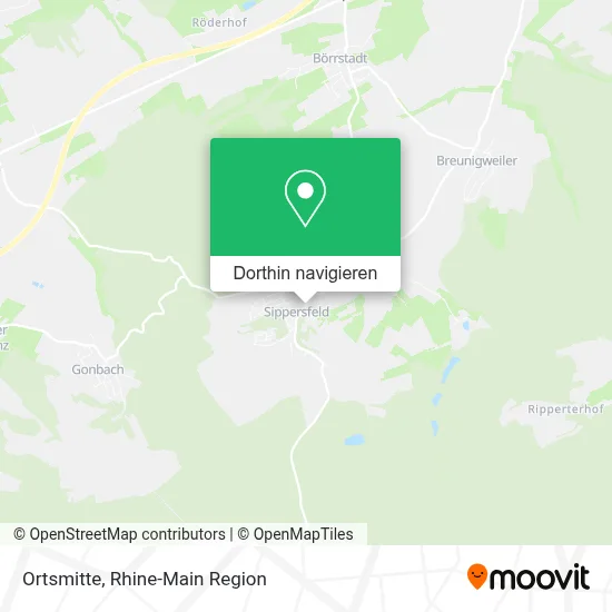Ortsmitte Karte