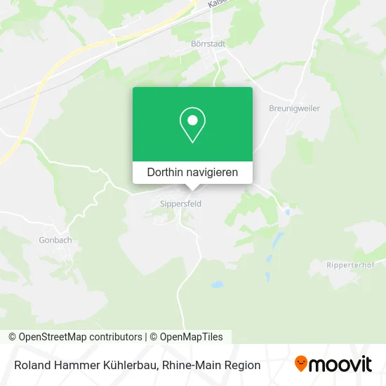 Roland Hammer Kühlerbau Karte