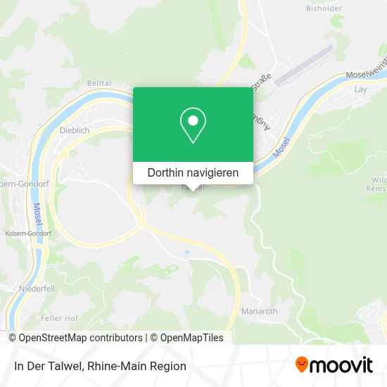 In Der Talwel Karte