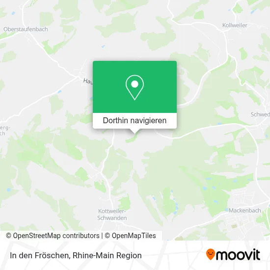 In den Fröschen Karte