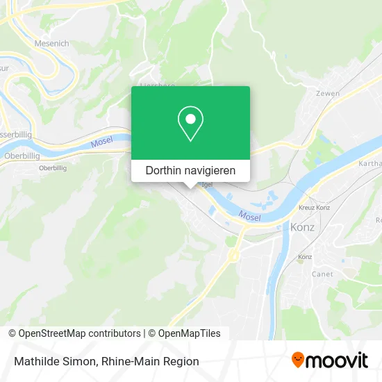 Mathilde Simon Karte