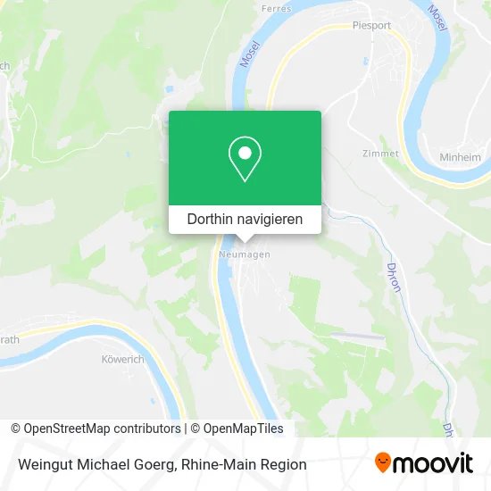 Weingut Michael Goerg Karte