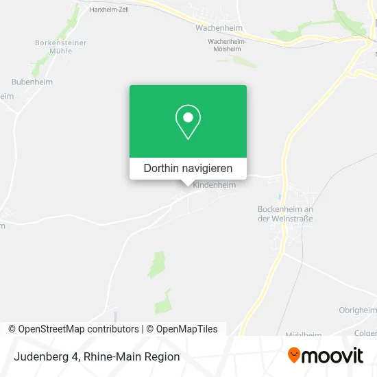 Judenberg 4 Karte