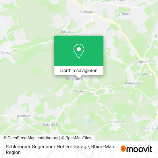 Schlemmer Gegenüber Höhere Garage Karte