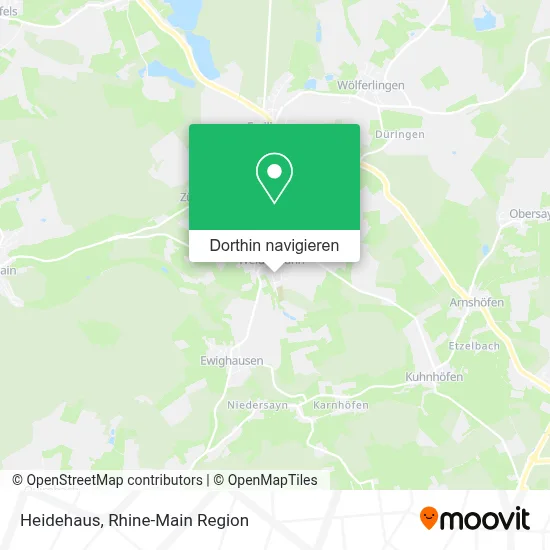 Heidehaus Karte