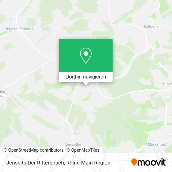 Jenseits Der Rittersbach Karte