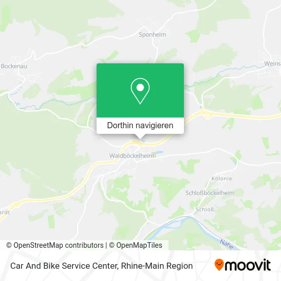 Car And Bike Service Center Karte