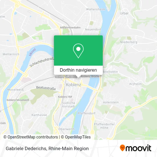 Gabriele Dederichs Karte