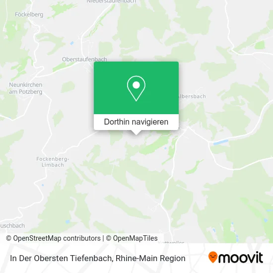 In Der Obersten Tiefenbach Karte