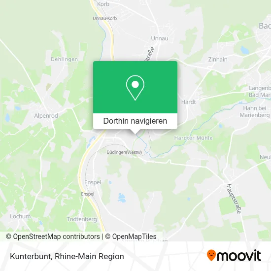 Kunterbunt Karte