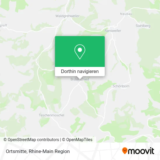 Ortsmitte Karte