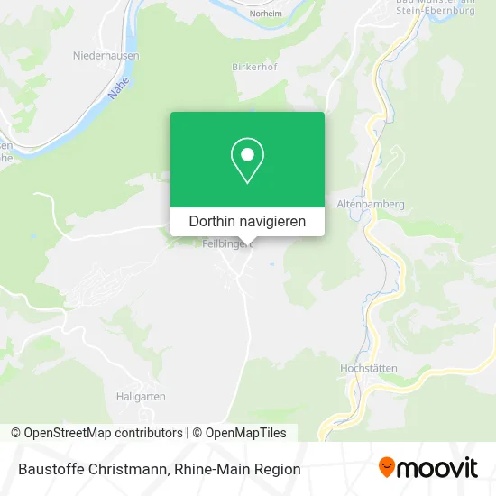 Baustoffe Christmann Karte