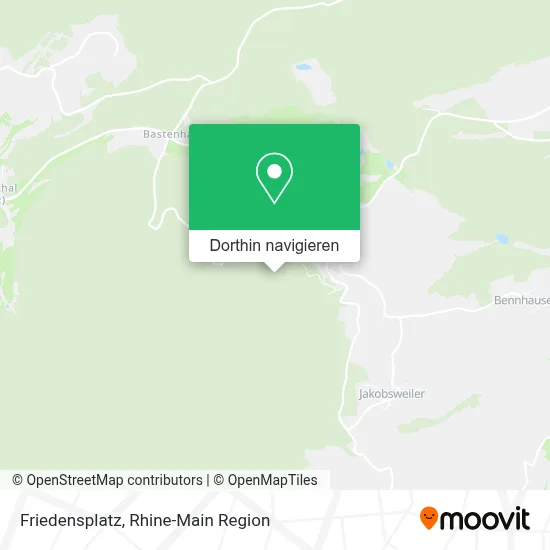 Friedensplatz Karte