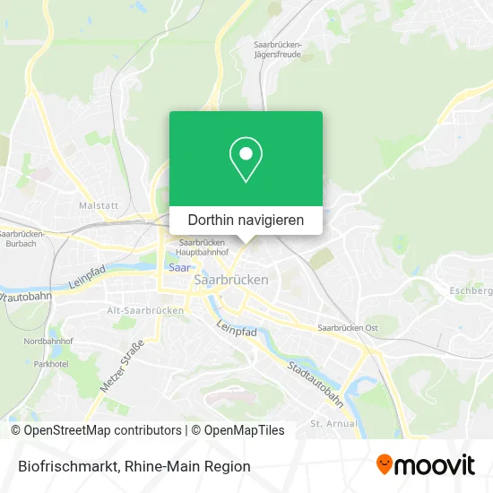 Biofrischmarkt Karte